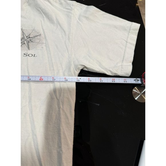 DEL SOL MAP WHITE T SHIRT SIZE MEDIUM | W1 - Picture 4 of 6
